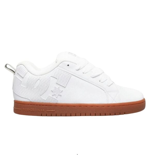 Tenis DC Court Graffik Blancos