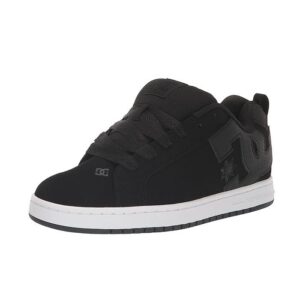 Tenis DC Court Graffik Negros Blancos