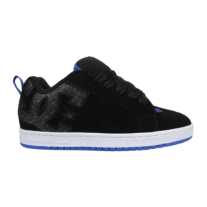 Tenis DC Court Graffik Negro Azul